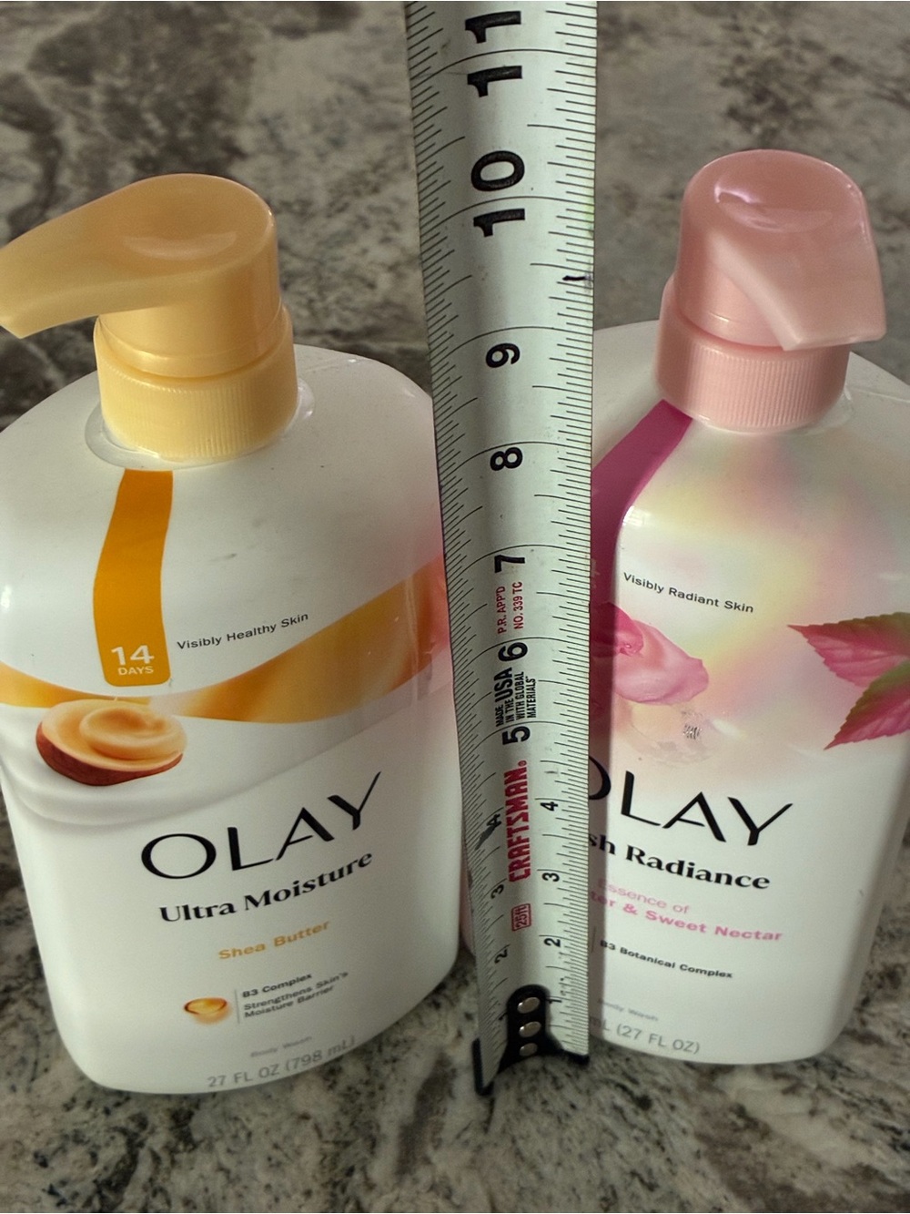 Okay ultra, moisture, and radiance 27 fl oz - 2 bottles